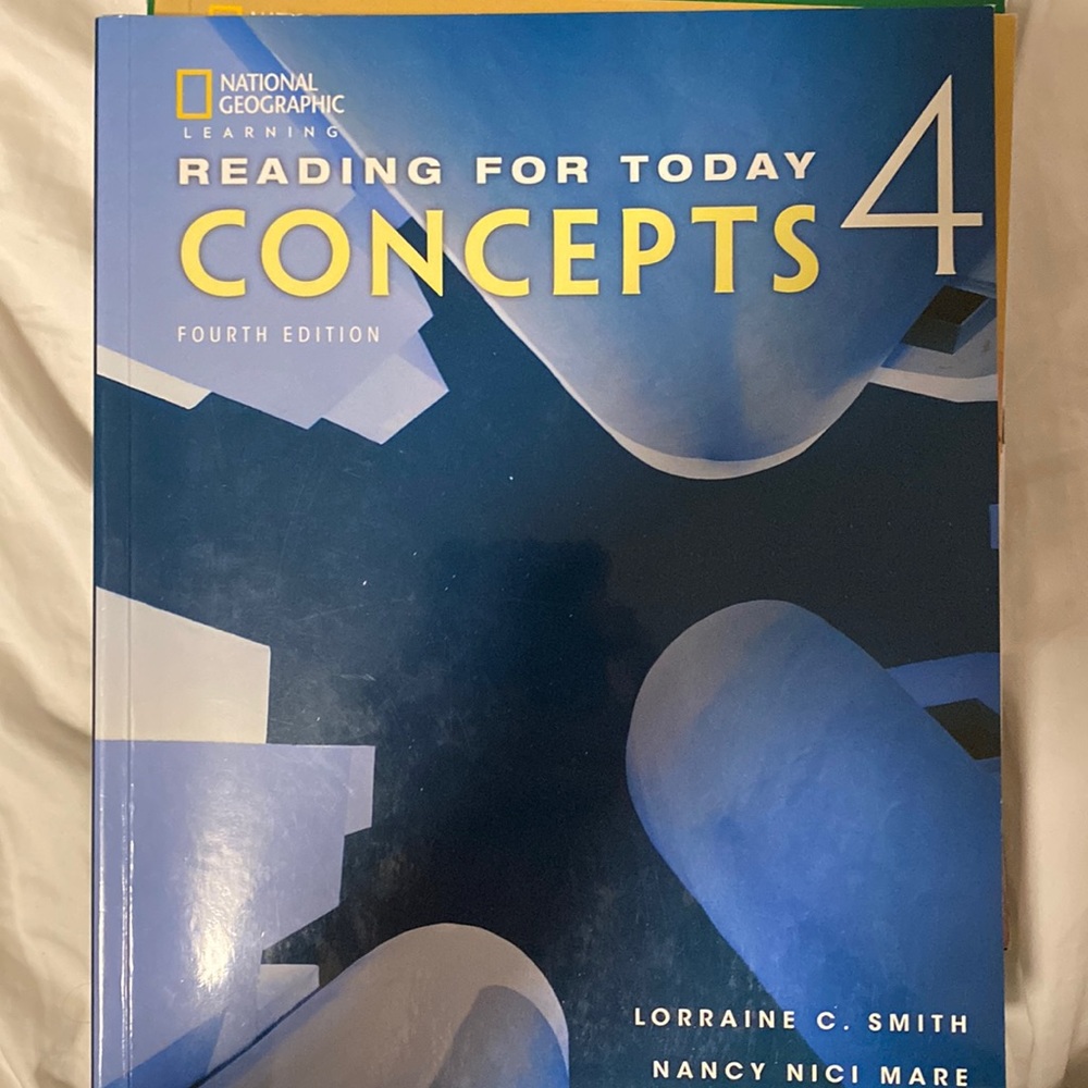 Reading For Today Concepts 4 - 4th Edition
